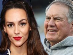 Jordon Hudson dispara contra os odiadores de relacionamento de Bill Belichick na postagem do dia de ano novo Jordon Hudson conta billicheck gety comp