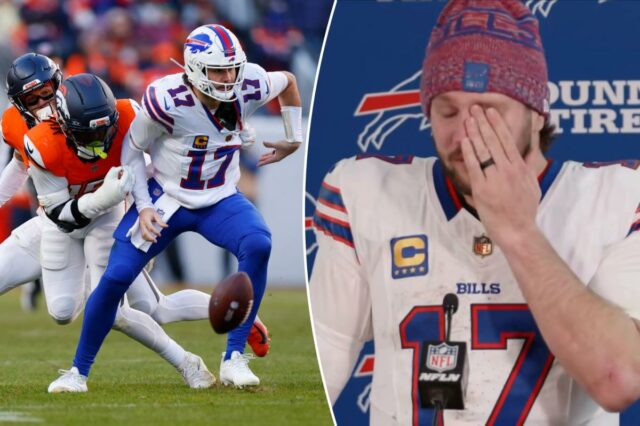 Josh Allen atrapalhou-se com o caminho mais claro para o Super Bowl

