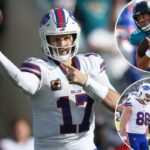 Josh Allen e Bills ultrapassam os Jaguars em uma vitória fascinante como wild card