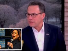 Josh Shapiro rejeita a afirmação de que seu livro é uma resposta às críticas de Harris em ‘The View’ Josh Shapiro de terno e óculos