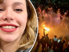 Jovem estudante de moda baleada na nuca durante protestos no Irã: cão de guarda Rubina Aminian, 23, que teria sido baleada na cabeça durante protestos antigovernamentais no Irã na quinta-feira, 8 de janeiro de 2026.