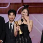 KPop Demon Hunters ganha melhor música no Globo de Ouro, Ejae faz um discurso comovente