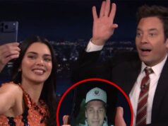Kendall Jenner liga para Tom Brady durante ‘Jimmy Fallon’ para discutir o Super Bowl 012926_kendall_jenner_tom_brady_kal