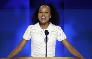 Kerry Washington recebe prêmio Elevate Foundation Catalyst e embarca na segunda temporada da série pró-democracia ‘No entanto’ como produtor executivo Kerry Washington recebe prêmio Elevate Foundation Catalyst e embarca na segunda temporada da série pró-democracia 'No entanto' como produtor executivo