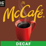 Caixa de 84 cápsulas McCafe Decaf Premium Roast Keurig K-Cup.