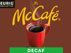 Keurig faz recall de cerca de 80 mil cápsulas de café McCafé Caixa de 84 cápsulas McCafe Decaf Premium Roast Keurig K-Cup.