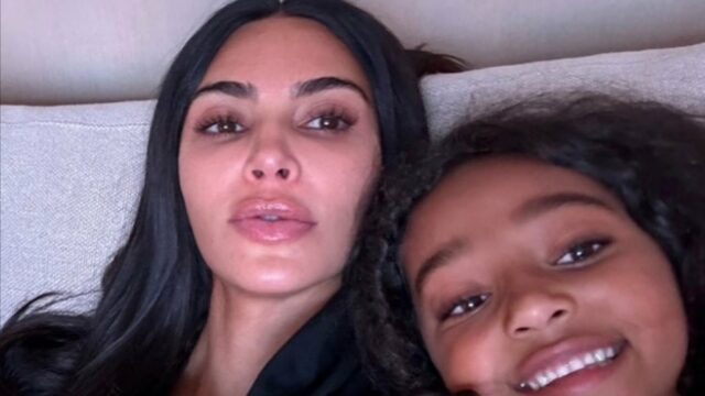 Kim Kardashian grita Chicago West pelo 8º aniversário