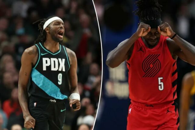 Knicks olham de perto a dupla dos Blazers com questões Knicks olham de perto a dupla dos Blazers com questões importantes sobre prazos de negociação se aproximando