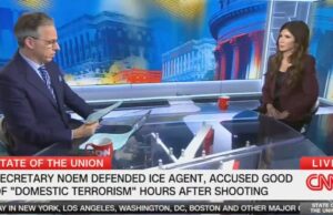 Kristi Noem ficou sem palavras por Renee Good Shooting Confrontation de Jake Tapper | Vídeo Bill O'Reilly