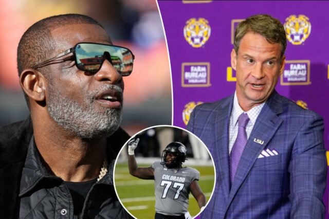 Lane Kiffin rouba a melhor transferência de Deion Sanders em grande vitória no recrutamento da LSU
