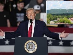 Legislador do estado da Geórgia decide nomear Sawnee Mountain em homenagem ao presidente Trump Legislador do estado da Geórgia decide nomear Sawnee Mountain em homenagem ao presidente Trump