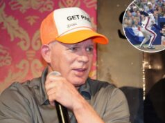 Lenny Dykstra, ex-campeão do Mets World Series, enfrentará acusações de drogas após parada de trânsito na Pensilvânia O ex-Met Lenny Dykstra fala ao microfone, usando um chapéu branco e laranja que diz