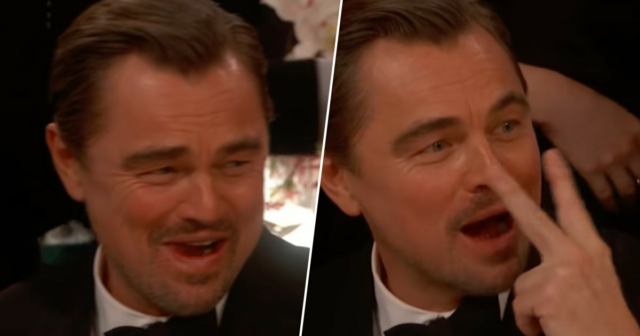 Leonardo DiCaprio criou '100 memes em 30 segundos' durante o Leonardo DiCaprio criou '100 memes em 30 segundos' durante o intervalo comercial do Globo de Ouro que se tornou viral