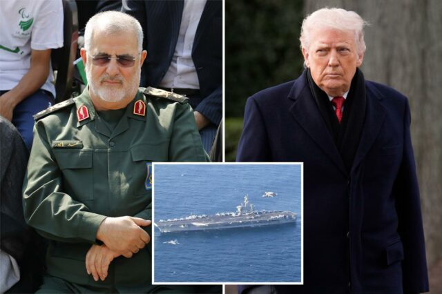Líder do IRGC alerta que o Irã está “dedo no gatilho” enquanto aguarda a “armada” dos EUA: “Mais pronto do que nunca”
