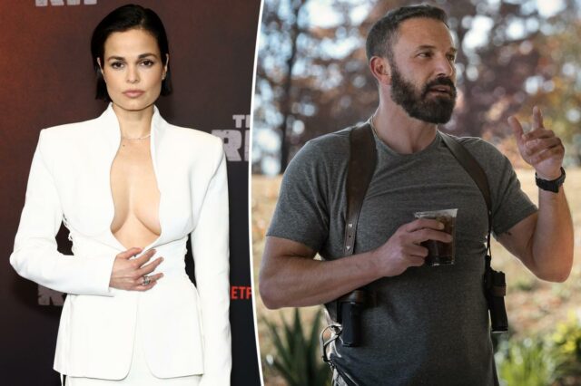 Lina Esco revela que ela e Ben Affleck estavam ‘rindo’ durante cenas de sexo em ‘The Rip’
