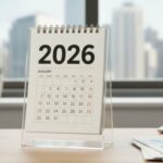 Lista completa de feriados nacionais de 2026. Há fins de semana prolongados durante Nyepi e Eid