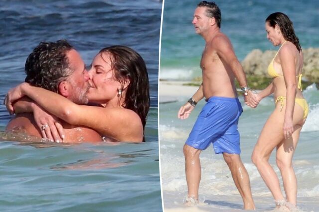 Luann de Lesseps, de biquíni, faz as malas no PDA com namorado bonitão em Cancún
