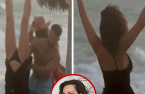 Luann de Lesseps mostra a bunda enquanto faz parada de mão no México 011726.