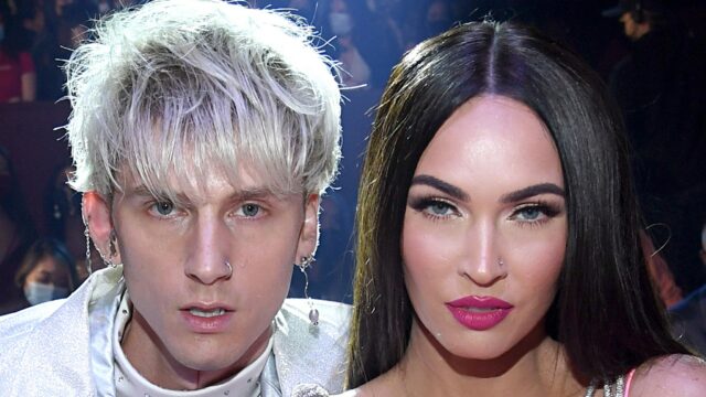Machine Gun Kelly e Megan Fox não estão juntas romanticamente, metralhadora kelly megan fox principal getty