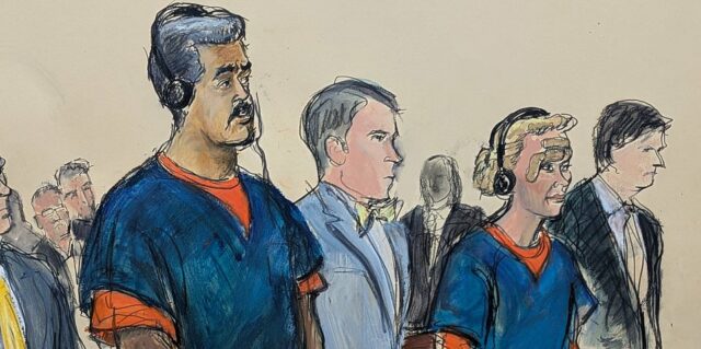 Maduro entra em erupção e diz ao juiz que foi 'sequestrado' enquanto a esposa Cilia mostra ferimentos na cabeça na primeira aparição no tribunal: atualizações ao vivo
