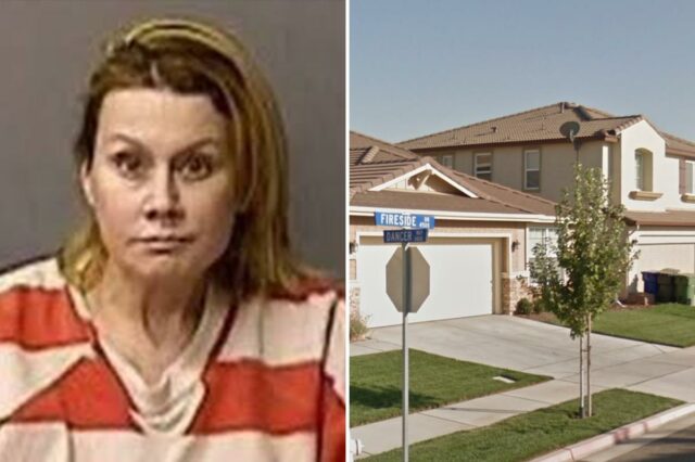 Kelle Anne Brassart, 45, foi condenada na terça-feira por assassinato em segundo grau e crime de perigo infantil na morte por afogamento de sua filha de 2 anos, Daniellé Pires, em sua casa em Turlock.