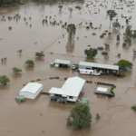 Inundações em Clermont, no centro de Queensland