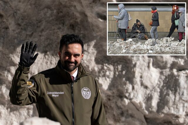 Mamdani ainda só forçará os moradores de rua de Nova Mamdani ainda só forçará os moradores de rua de Nova York a saírem das ruas 'como último recurso' - mesmo com o número de mortos por congelamento profundo subindo para 13
