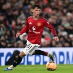 O Manchester United comemora a vitória na liga.