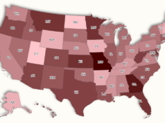 Mapa revela as piores quedas na pontuação de crédito da América Aliss Higham