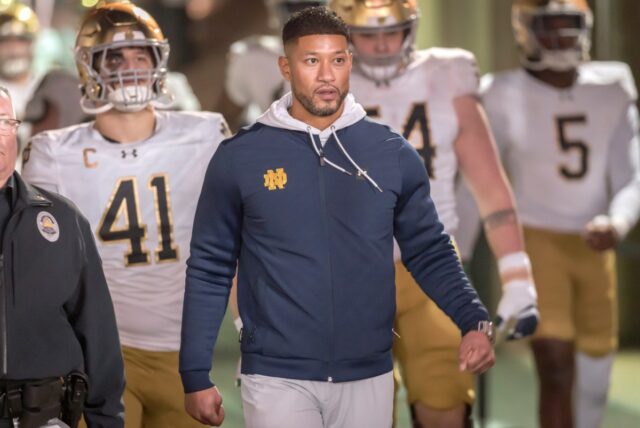 Marcus Freeman, Notre Dame head coach