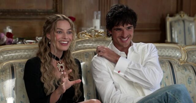 Margot Robbie e Jacob Elordi revelam que tinham santuários um Margot Robbie e Jacob Elordi revelam que tinham santuários um para o outro em seus camarins do 'Morro dos Ventos Uivantes'