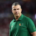 Mario Cristobal, favorito de Miami para Land Star QB/WR Duo dos ACC Champions