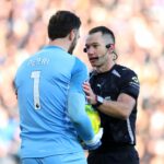Matheus Cunha comemora durante partida da Premier League entre Leeds United e Manchester United em Elland Road, em Leeds, Inglaterra, em 2026.