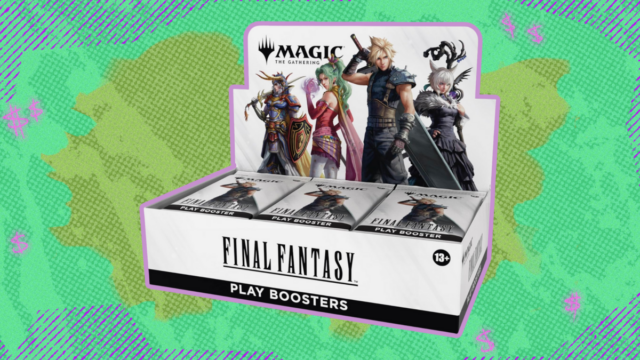 Marque o Magic: The Gathering Final Fantasy Booster Box por Magic: The Gathering - Caixa de reforço de jogo Final Fantasy (30 pacotes)