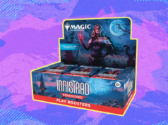 Marque o Magic: The Gathering Innistrad Remastered Play Booster Box por US$ 181,89 Magic: The Gathering Innistrad Remastered Play Booster Box - 36 pacotes (504 cartas MTG)