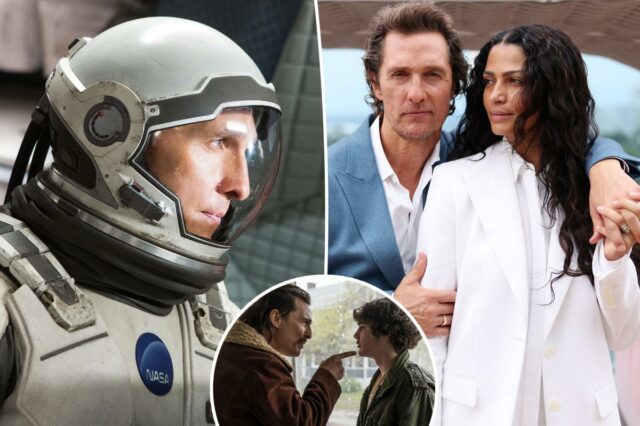 Matthew McConaughey diz que se transforma em um 'crítico d-' Matthew McConaughey diz que se transforma em um 'crítico d-' ao assistir novamente seus filmes