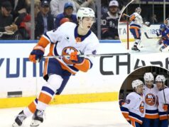 Matthew Schaefer apóia suas palavras para levar os Islanders à varredura do Rangers na temporada Matthew Schaefer apóia suas palavras para levar os Islanders à varredura do Rangers na temporada