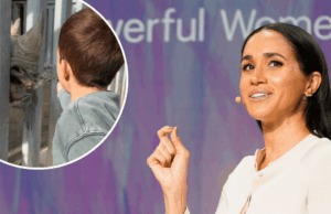 Meghan Markle compartilha um raro vislumbre do cabelo ruivo do filho Archie durante visita ao zoológico Álbum de bebê Baby-Sussex