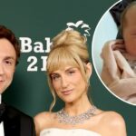 Meghan Trainor e Daryl Sabara dão as boas-vindas ao terceiro bebê surpresa via substituto Mikey