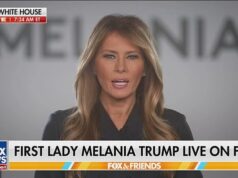 Melania Trump emite rara declaração política após tiroteios mortais em Minnesota A primeira-dama Melania Trump fez uma rara declaração política durante uma aparição na Fox & Friends na terça-feira, 27 de janeiro, enquanto pedia “unidade” e “protestos pacíficos” em meio aos distúrbios e confrontos mortais em Minneapolis, Minnesota.
