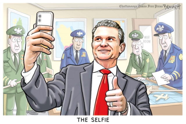 Com permissão de Mike Luckovich e Creators Syndicate.