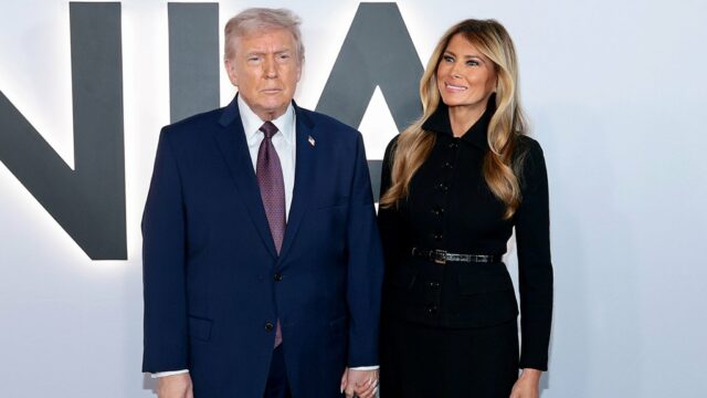 estreia de melania trump getty