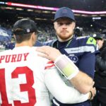 Mensagem ousada de 6 palavras de Brock Purdy para Sam Darnold antes do campeonato NFC