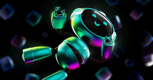 Mesmo com a ajuda do Google, não devemos esperar milagres da noite para o dia do novo Siri | Representação 3D de um personagem robô animado