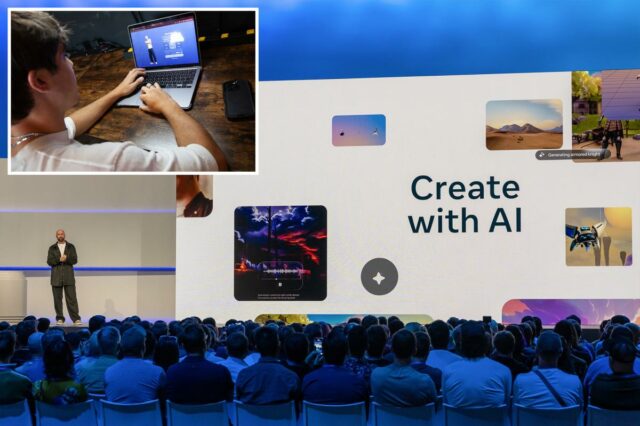 Meta pausa o acesso de adolescentes a personagens de IA Bruce Perry, 17 anos, usando Character.AI para criar um companheiro de IA.