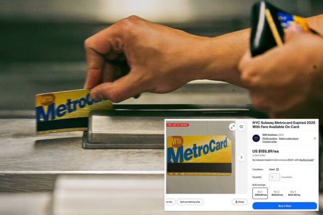 MetroCards sendo vendidos por até US$ 3.500 em mercados de revenda: ‘pedaço da história do transporte de Nova York’
