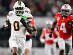 Miami surpreende o atual campeão Ohio State e avança para as semifinais do CFP Miami surpreende o atual campeão Ohio State e avança para as semifinais do CFP