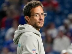 Mike McDaniel demitido pelos Dolphins enquanto a intriga de John Harbaugh aumenta Mike McDaniel está no comando de Miami desde 2022.