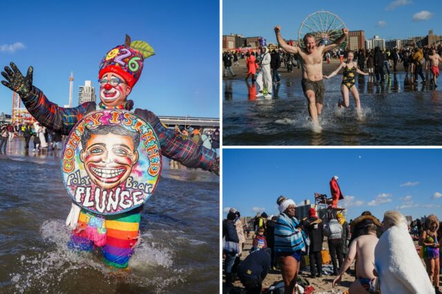 Milhares de temperaturas geladas para 2026 Coney Island Polar Plunge: 'É arrasador'
