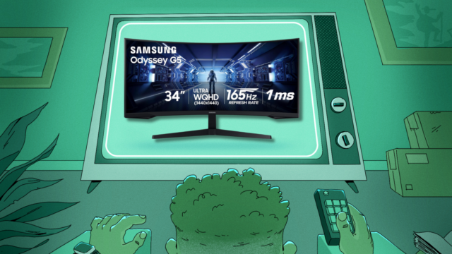 Minha oferta favorita do dia na Amazon: o monitor de jogos Samsung Odyssey G5
